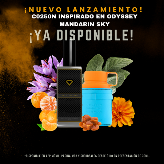 C0250N inspirado en C ODYSSEY MANDARIN SKY