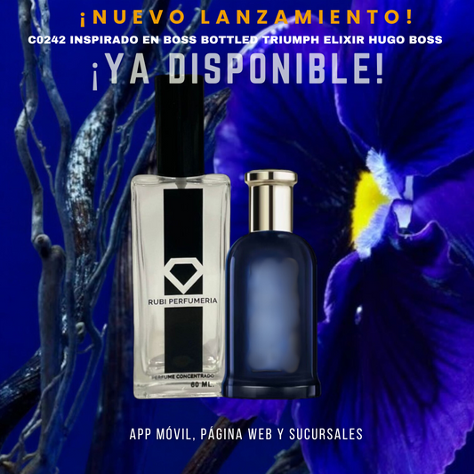 C0242 Inspirado en C BOSS BOTTLED TRIUMPH ELIXIR