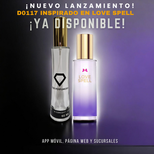 D0117 inspirado en D LOVE SPELL