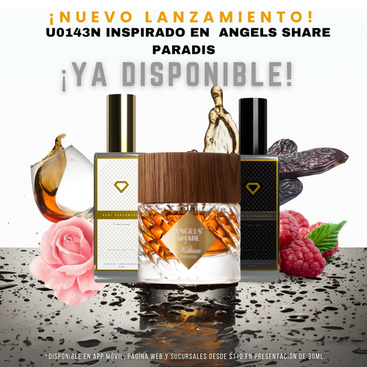 U0143N  inspirado en U ANGELS SHARE PARADIS