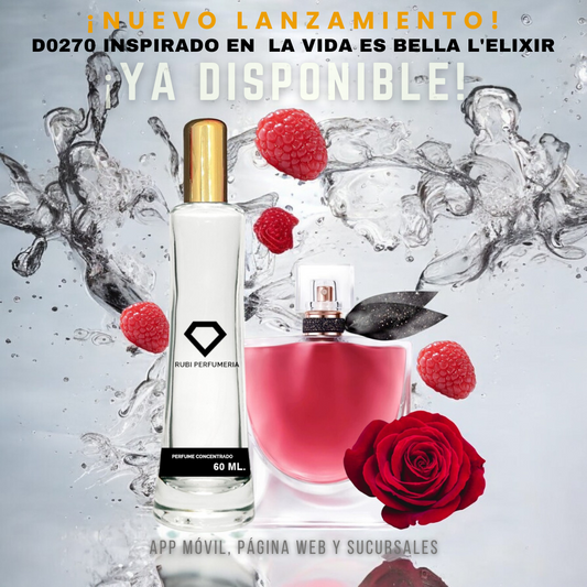 D0270 inspirado en D LA VIDA ES BELLA L'ELIXIR