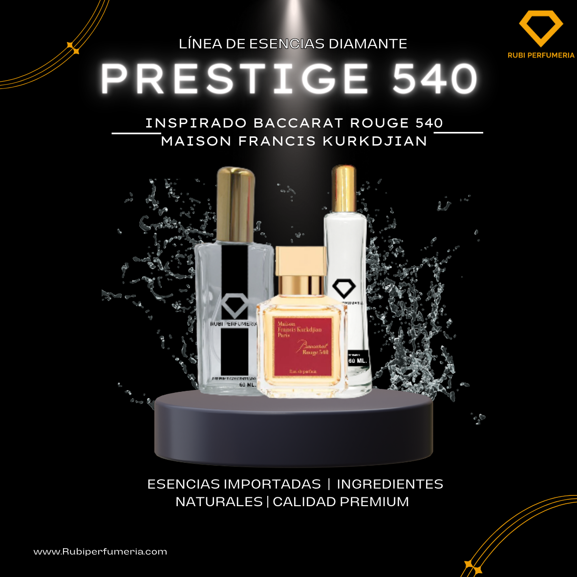 PRESTIGE 540 inspirado en Baccarat Rouge 540