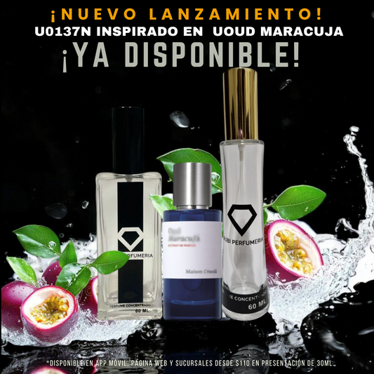 Perfume U0137N inspirado en UOUD MARACUJA