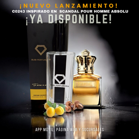 Perfume C0238  inspirado en CSCANDAL POUR HOMME ABSOLU