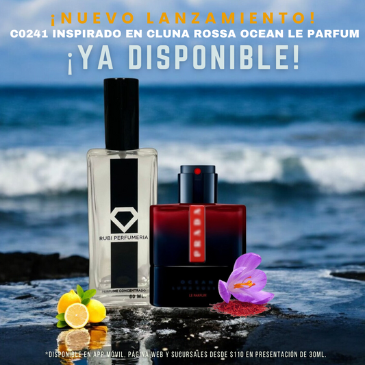 Perfume C0241 inspirado en  CLUNA ROSSA OCEAN LE PARFUM