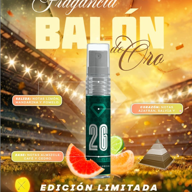 fragancia Balón de Oro