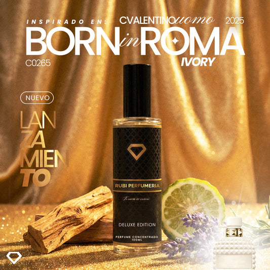 C0265 Inspirado en UOMO BORN IN ROMA IVORY