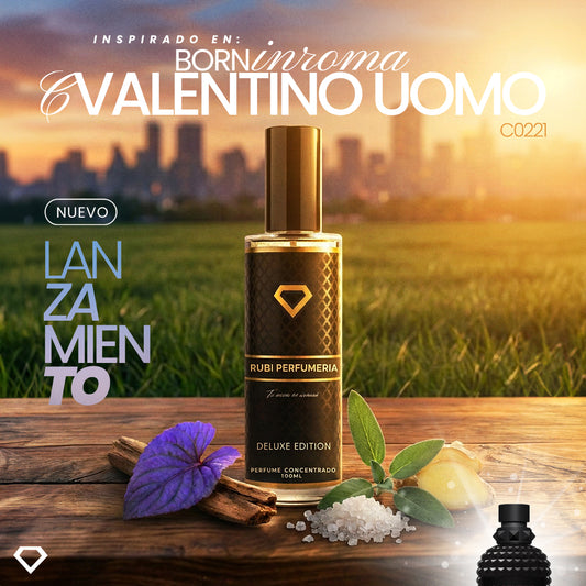 C0221 Inspirado en C VALENTINO UOMO BORN IN ROMA