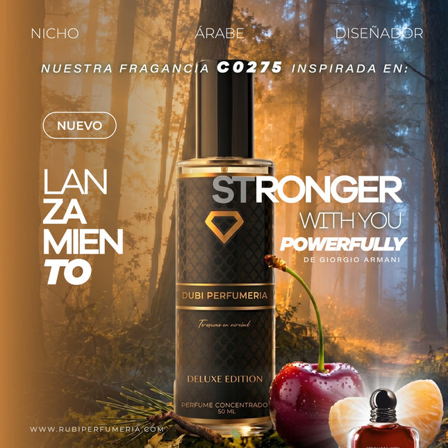 C0275 inspirado en CSTRONGER WITH YOU POWERFULLY