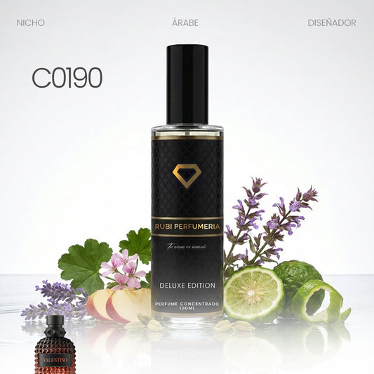 C0190 Inspirado en C UOMO BORN IN ROMA CORAL FANTASY DE VALENTINO