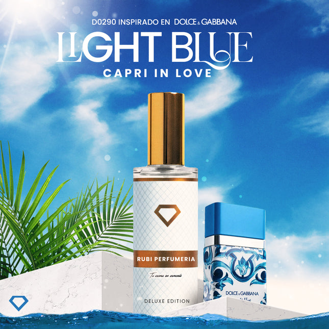 D0290 Inspirado en D LIGHT BLUE CAPRI IN LOVE EDP