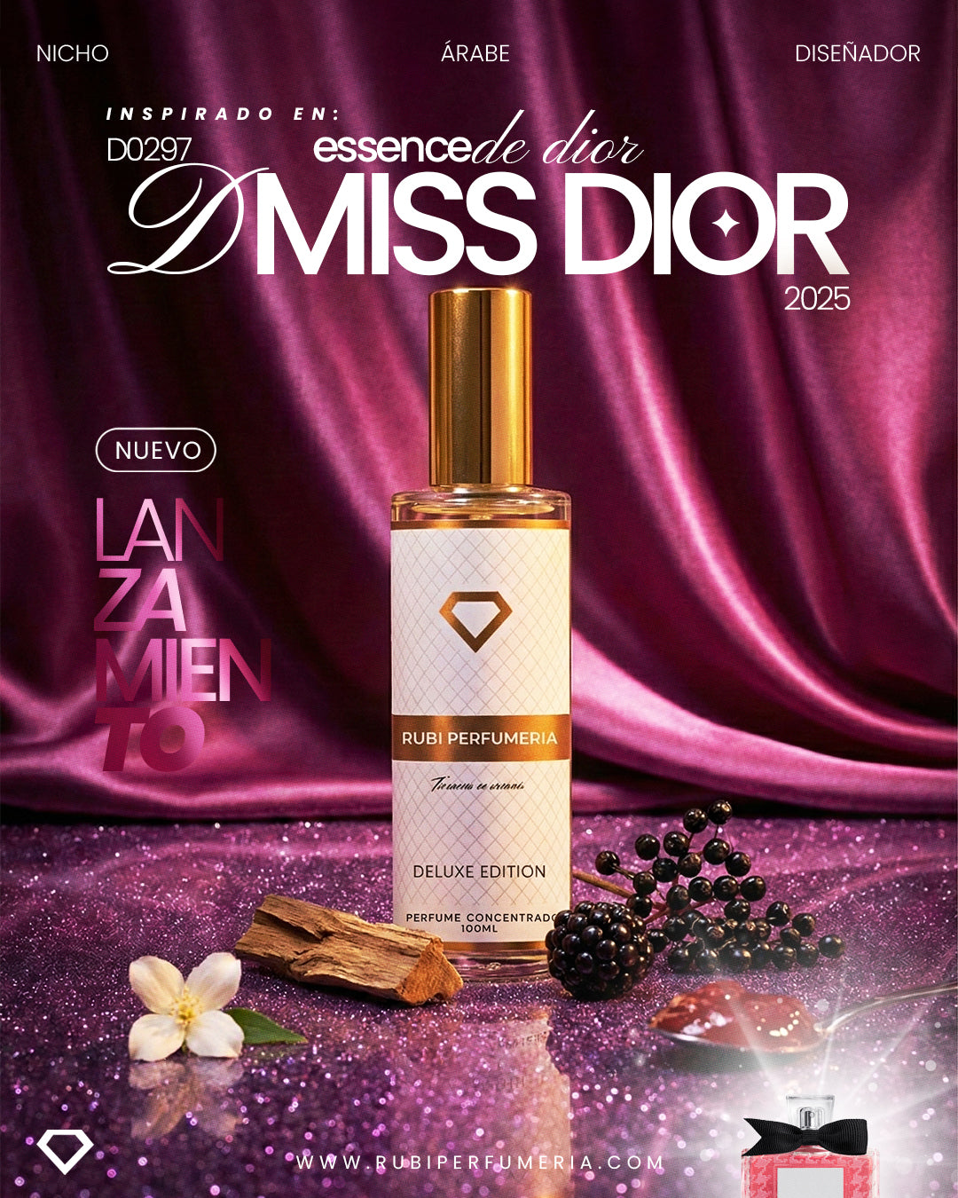 D0297 Inspirado en MISS DIOR ESSENCE