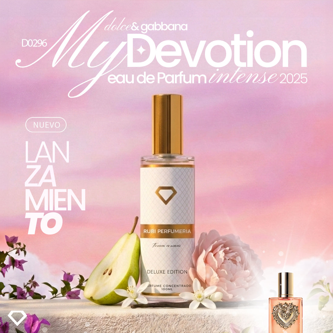 D0296 Inspirado en D MY DEVOTION EAU DE PARFUM INTENSE