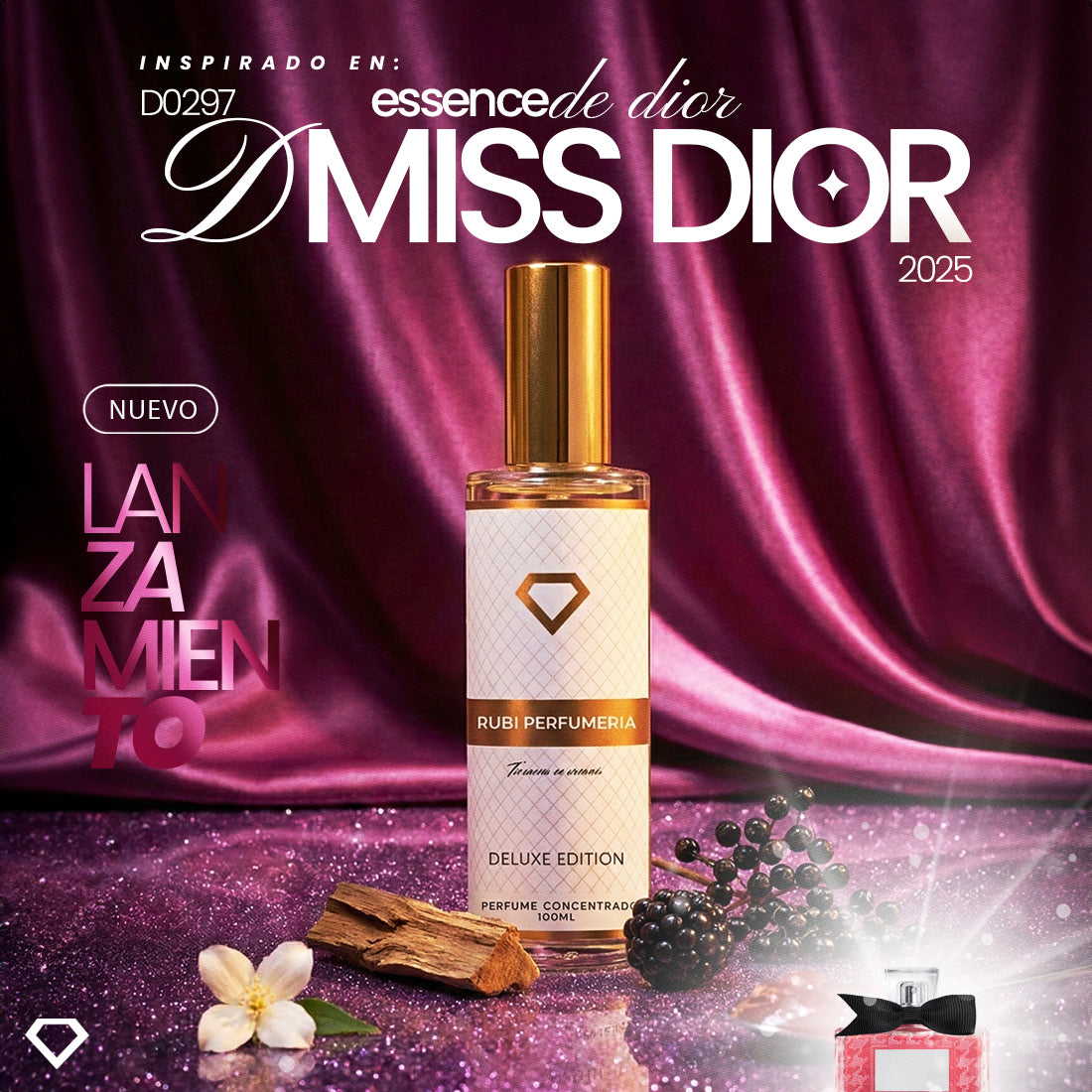 D0297 Inspirado en MISS DIOR ESSENCE