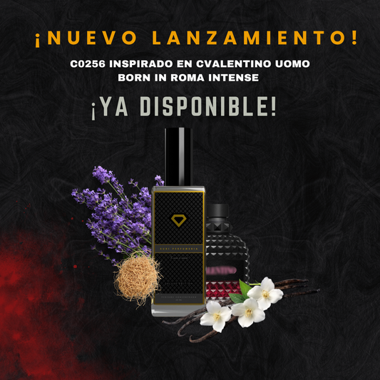 C0256 Inspirado en CVALENTINO UOMO BORN IN ROMA INTENSE